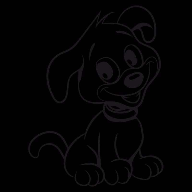 Chien jeune chiot