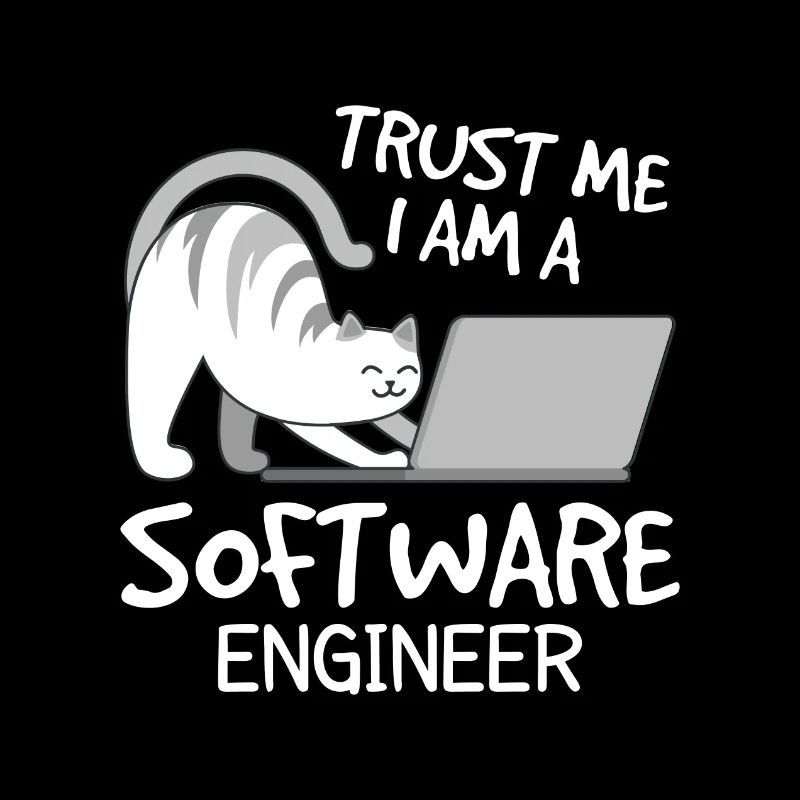 Software Engineers trust in programmer cat