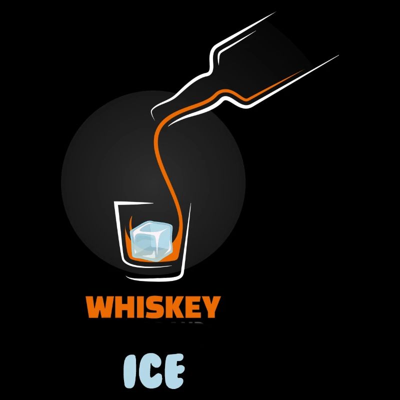 Wiskey and ice
