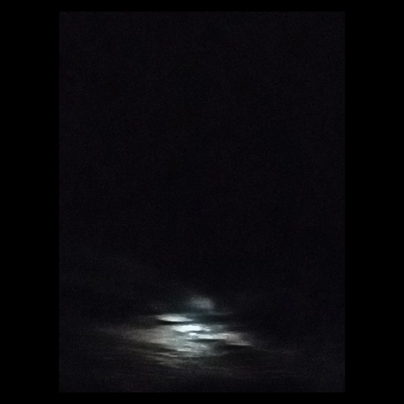 Night Clouds Light Dark Sky