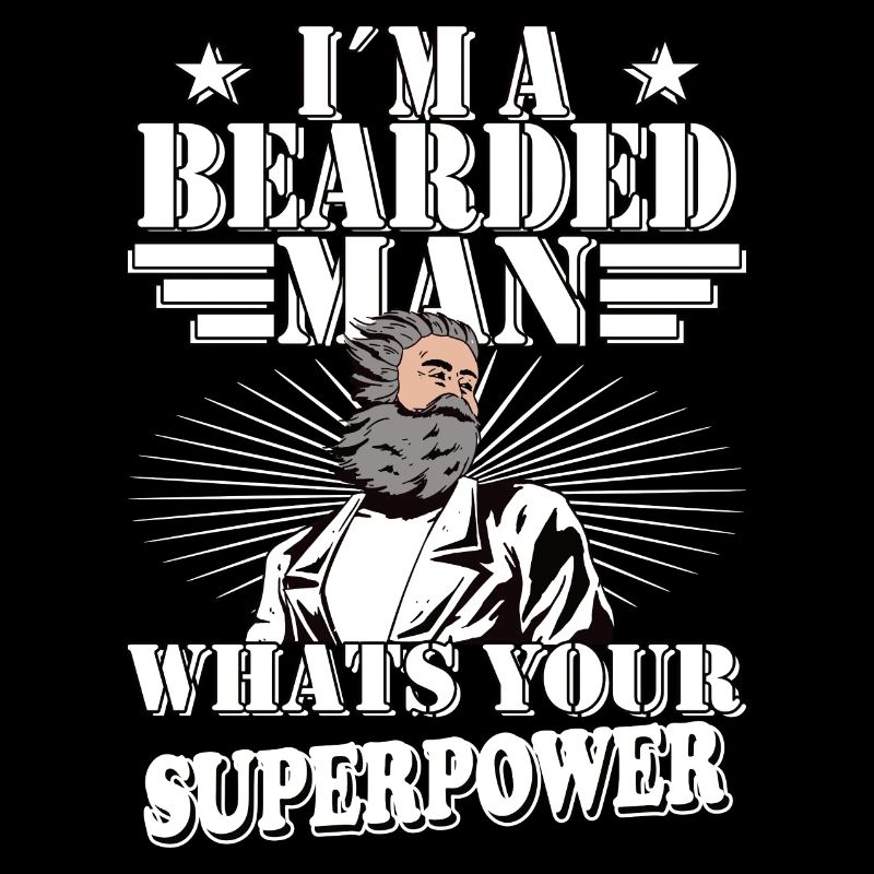 Gift idea for beard wearers with 3 days beard