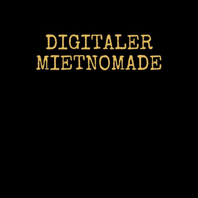 Digitaler Mietnomade Wohnungswechsel Geschenk