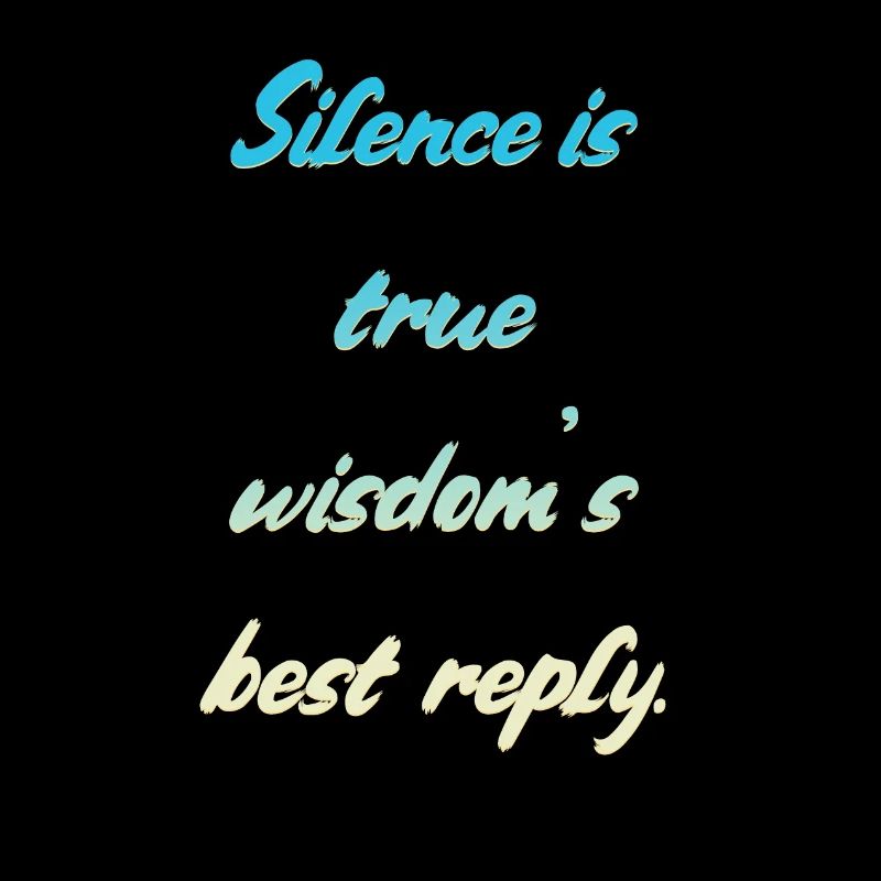 Silence Saying
