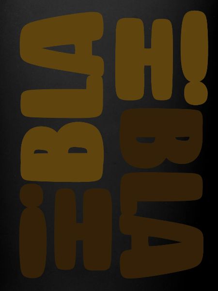 blah blah marron