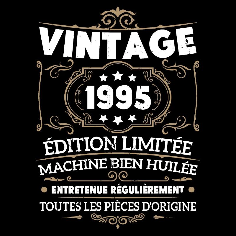 Cadeau D'anniversaire Vintage 1995 Édition Limitée