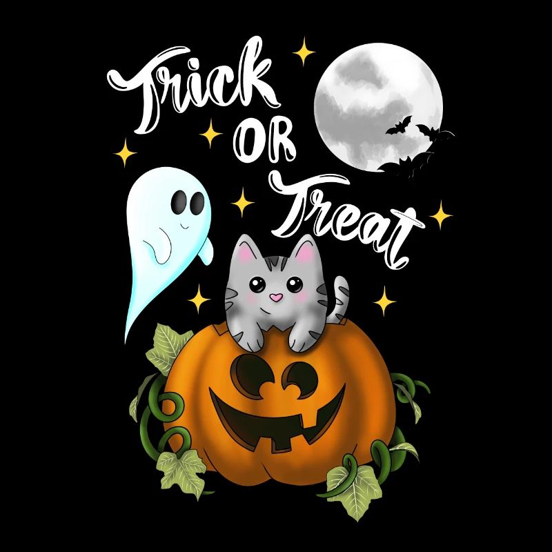 Tromper ou traiter le blanc de chat