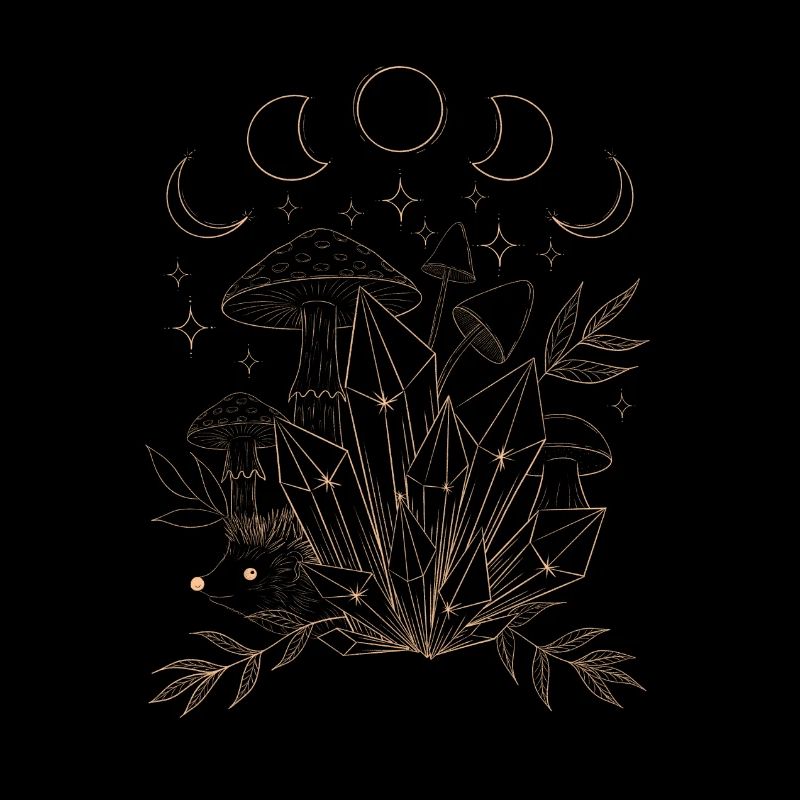 Hedgehogs in Dreamland - Lineart