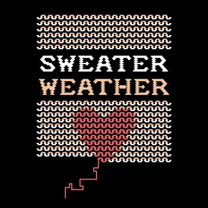 Pullover Wetter Weiß-Beige