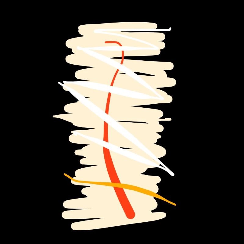 Abstrakter Kapuzenpullover