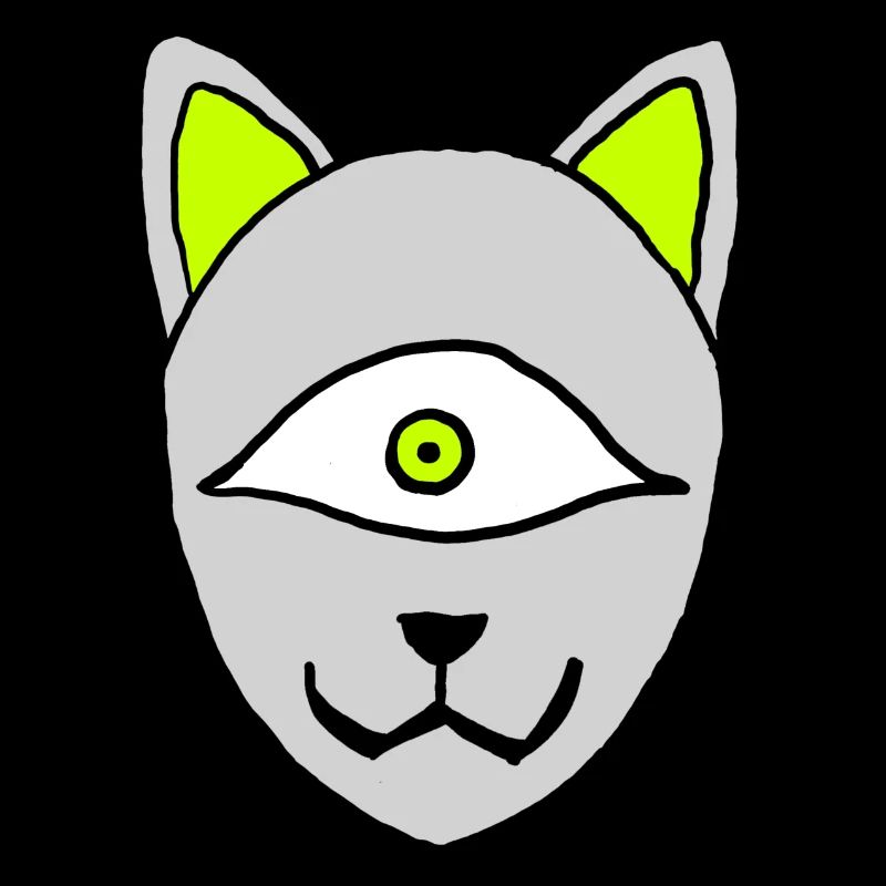 Masque cyclope kitsune