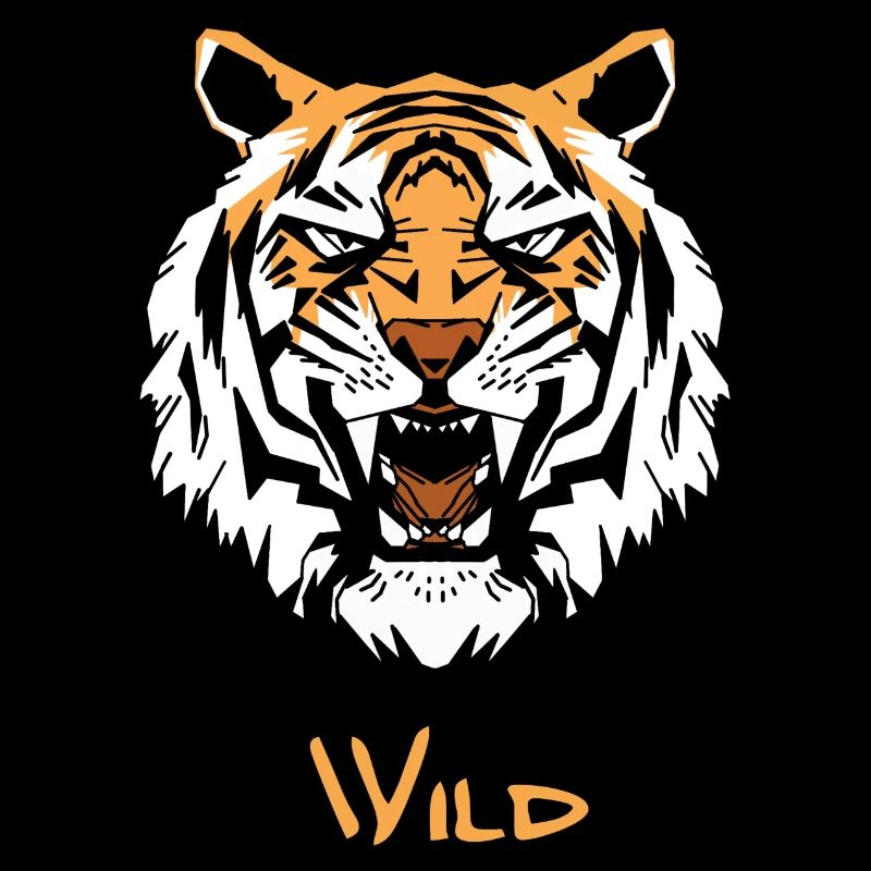 Wild Tiger - Powerful Predator Design