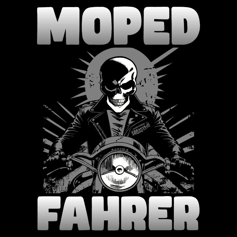 Moped Fahrer