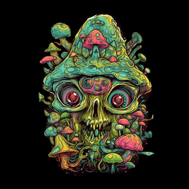 Trippy Skull