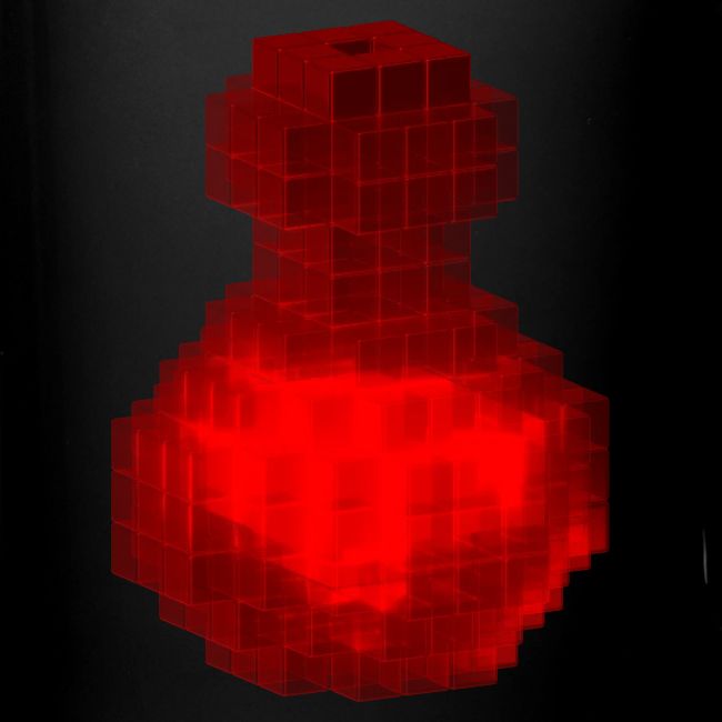 Sorcier magique rouge / Potion de sorcière Cubes d’Halloween