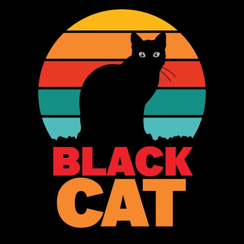Schwarze Katze