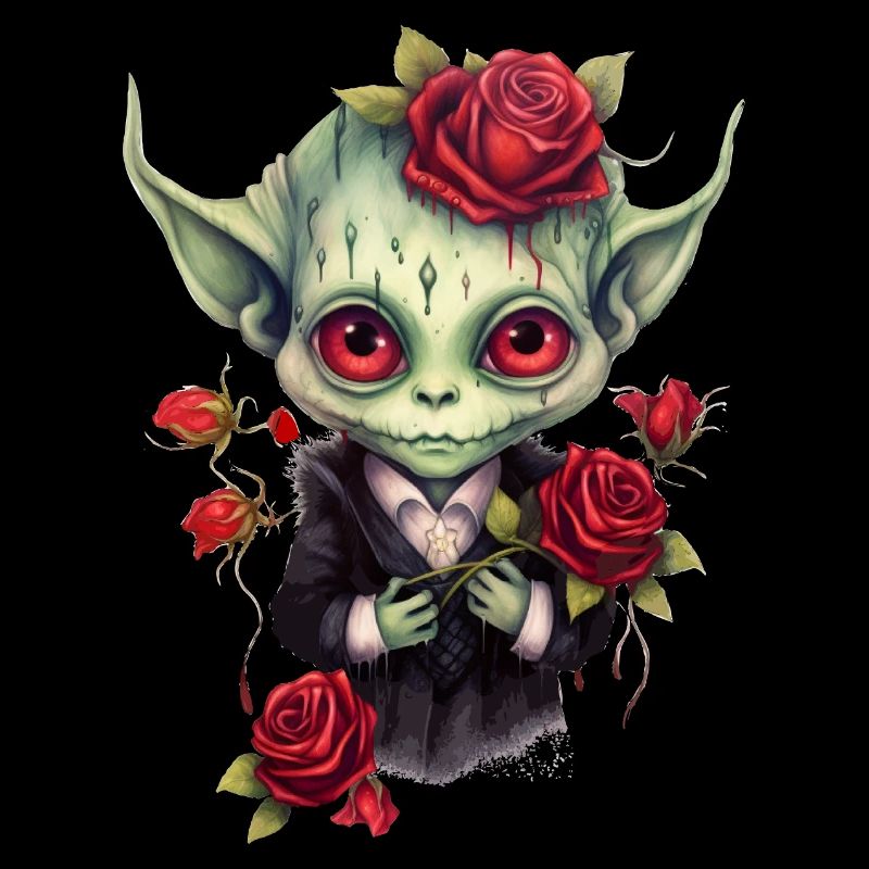 Romantic alien vampire