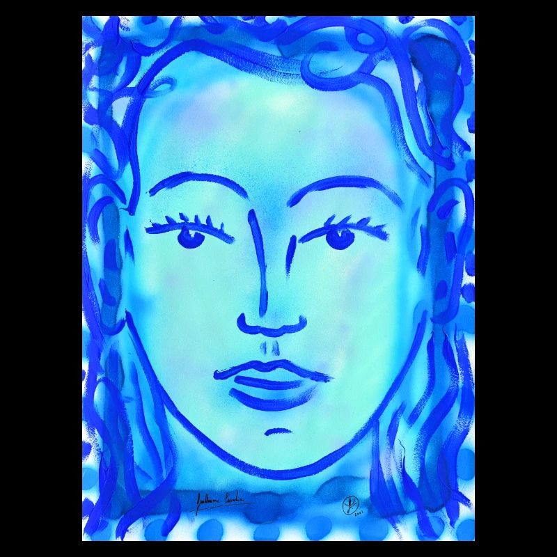 Visage Bleu