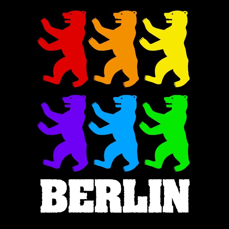 Berliner Bären in Farbe
