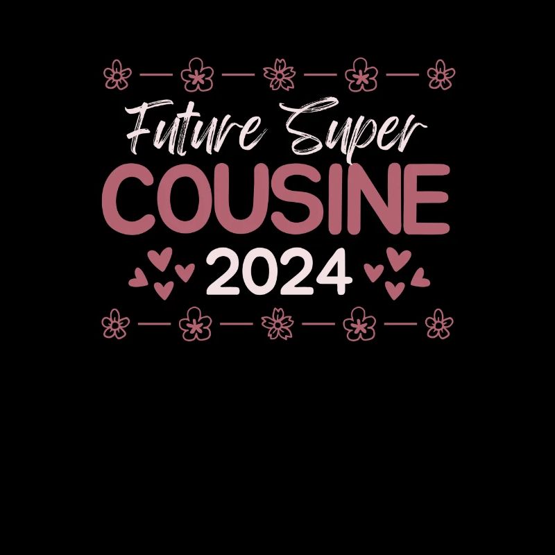 Future super cousine 2024 Cadeau annonce grossesse