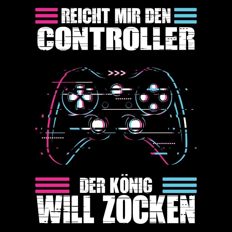 Reichet mir den Controller König will zocken