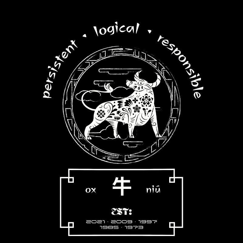 Zodiaque chinois - Année du Buffle