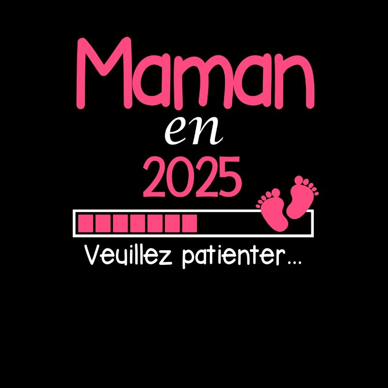 Maman en 2025 Cadeau Future mère
