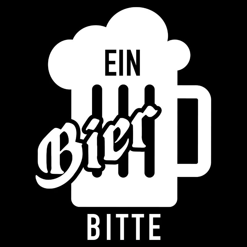 ein bier bitte white