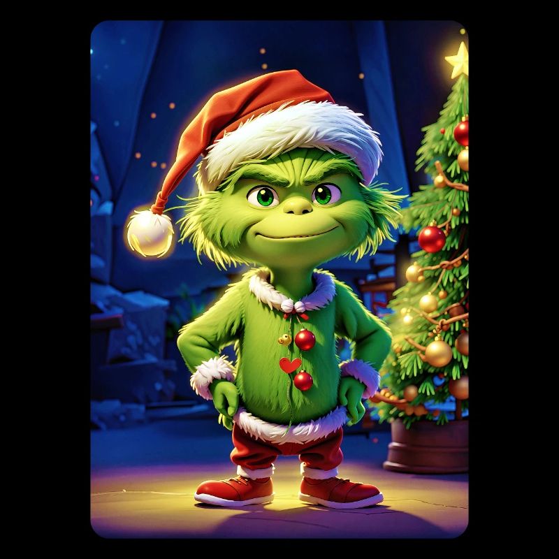 Noël Noël Grouch modèle vierge 1.8
