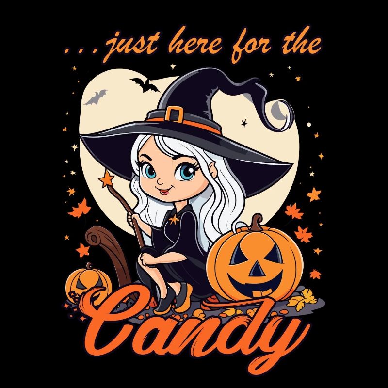 Petite sorcière d’Halloween