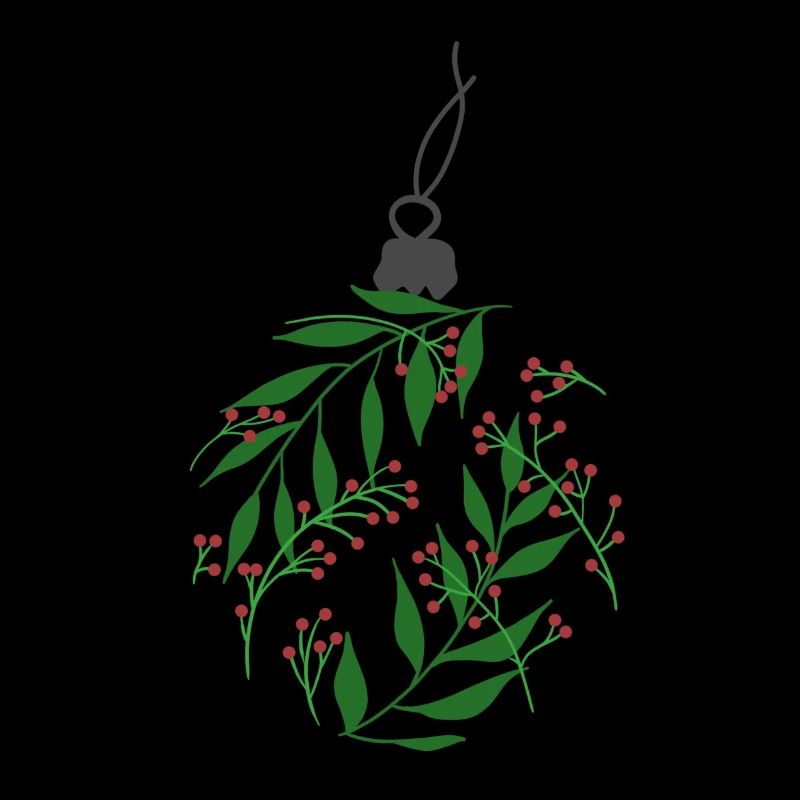 Boule de Noël discrète