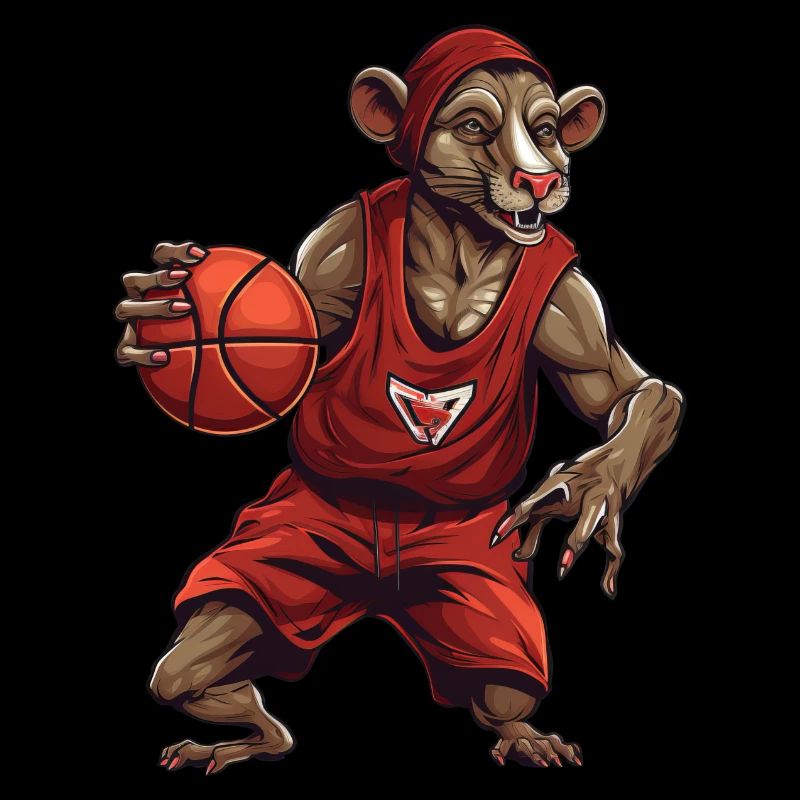Rats Basketball Player