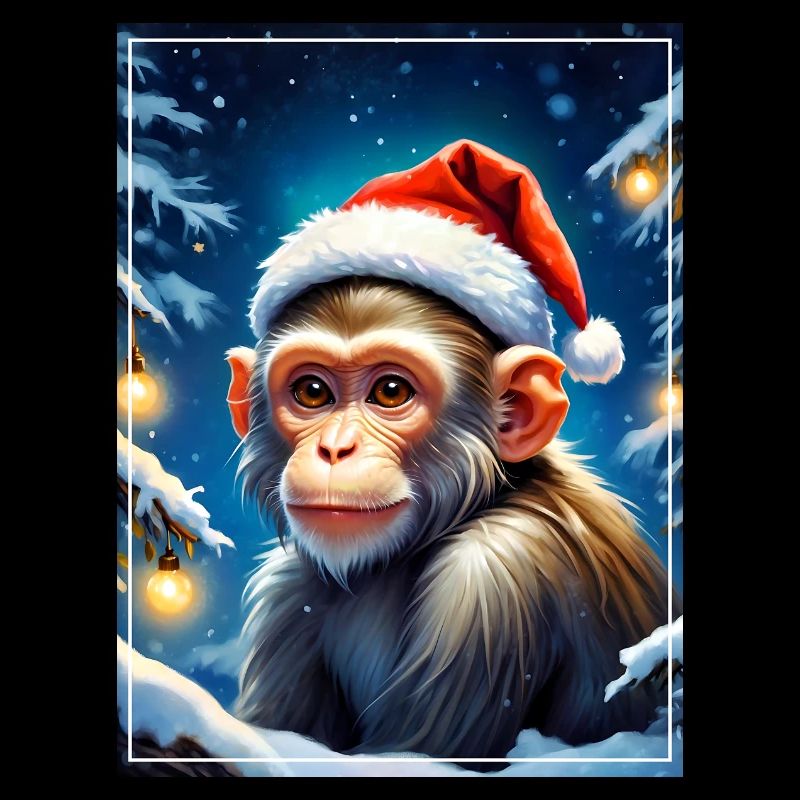Winterlandschaft Monkey 1.8