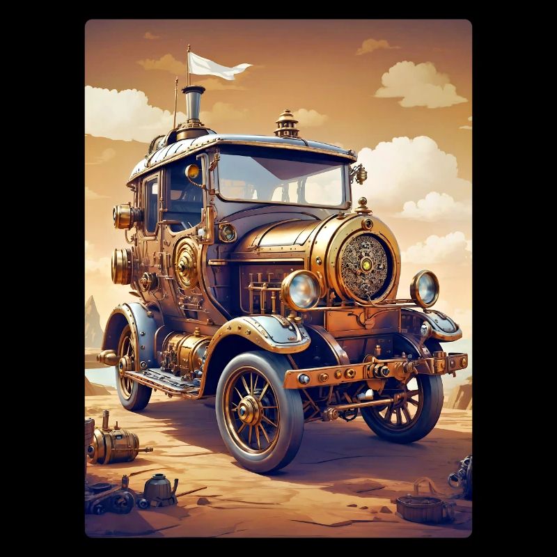 Steampunk Automobile 1.7