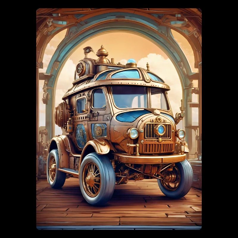 Steampunk Automobile 1.17