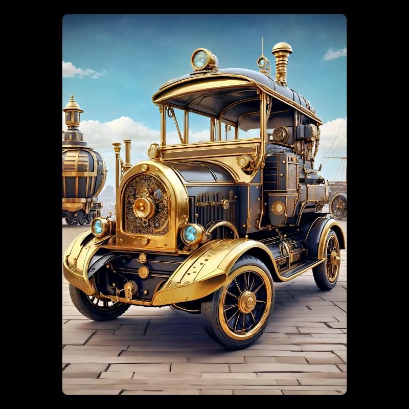 Steampunk Automobile 1.12