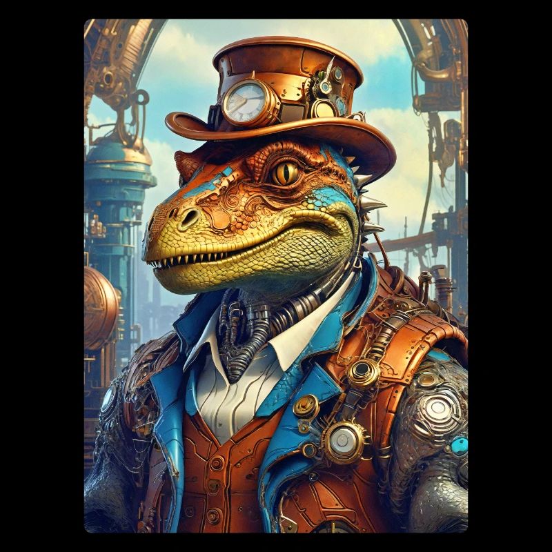Steampunk Dino 1.3