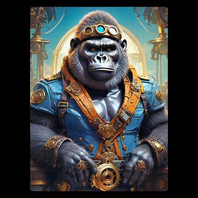 Steampunk Gorille 1.8