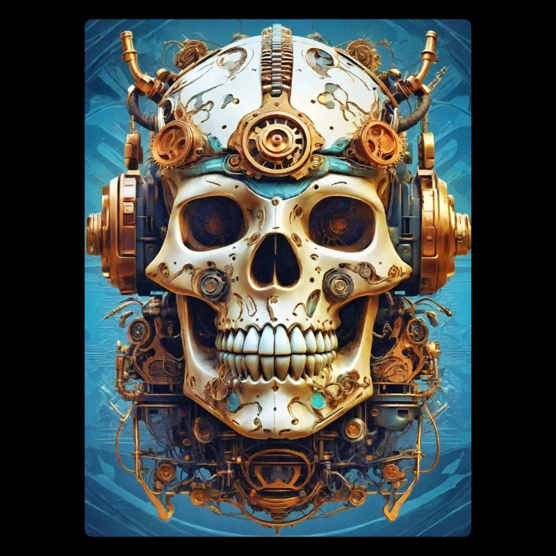 Crâne Steampunk 1.16