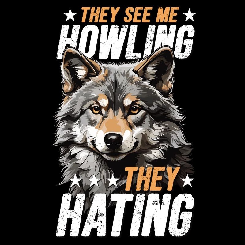 Loup Loups Drôle Cool Dicton