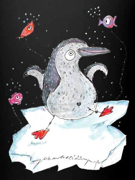 Pingouin de bonne humeur