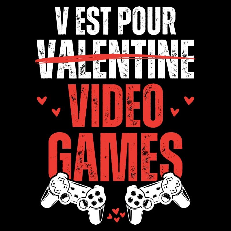 V est pour Video Games st valentin