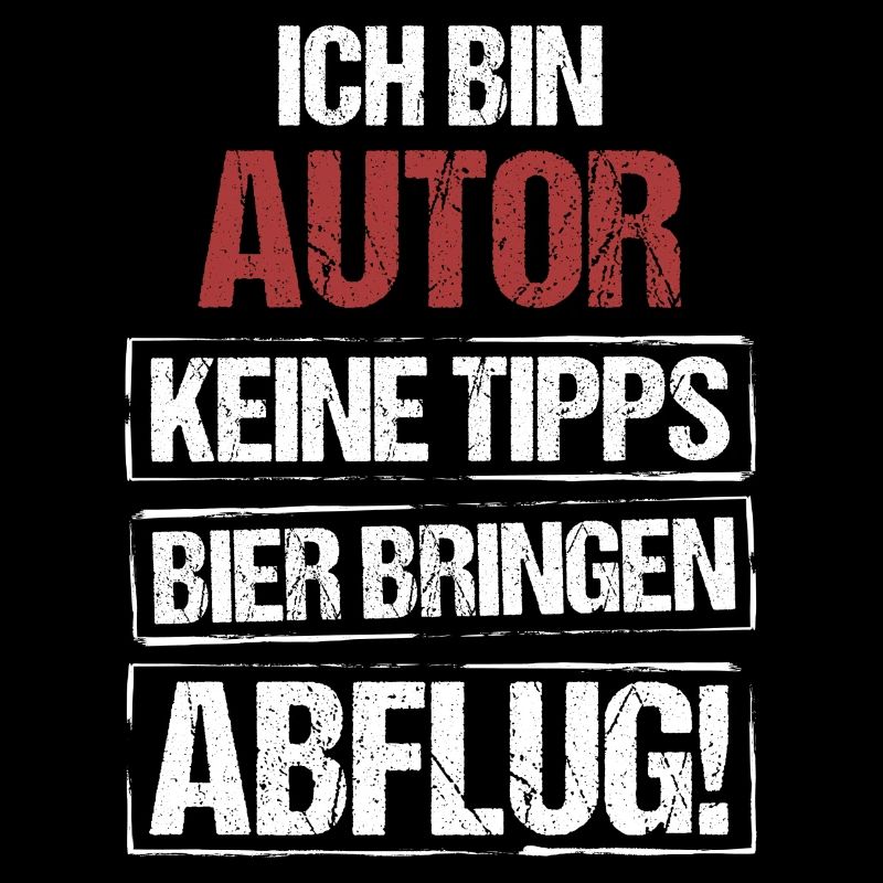 Ich bin Autor - Bier bringen und Abflug