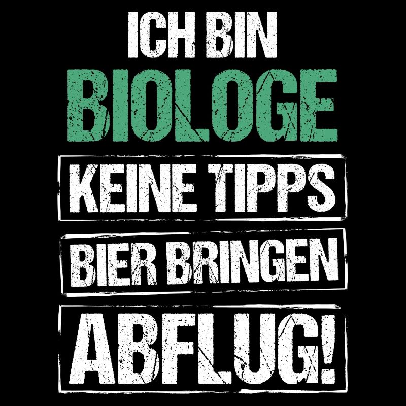 I'm a biologist - bring beer and take off