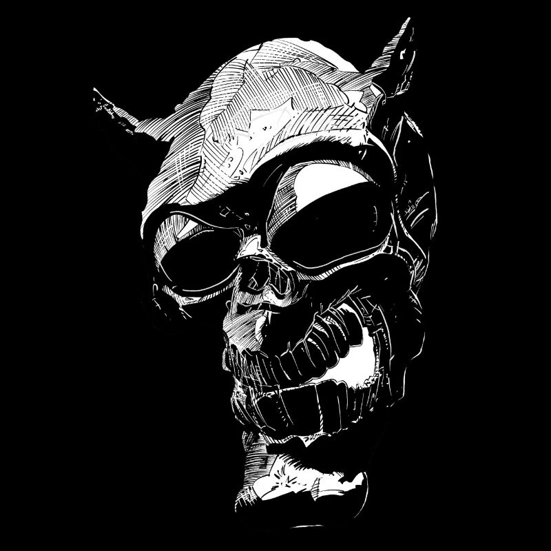 Ink Evil Skull