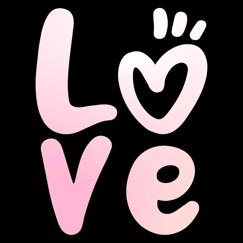 Amour Amour Lettrage Saint-Valentin