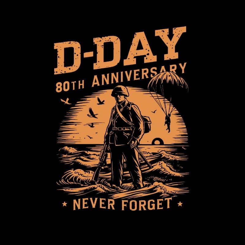 D-Day 80th Anniversary - Never Forget 1944 - 2024