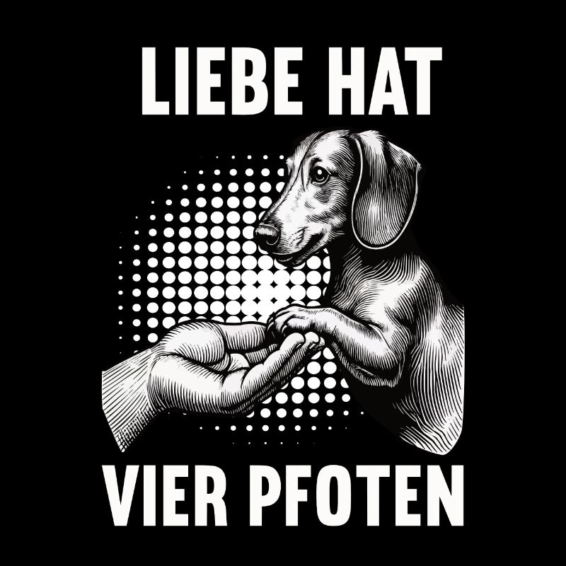 Liebe hat vier Pfoten Dackel Dachshund teckel