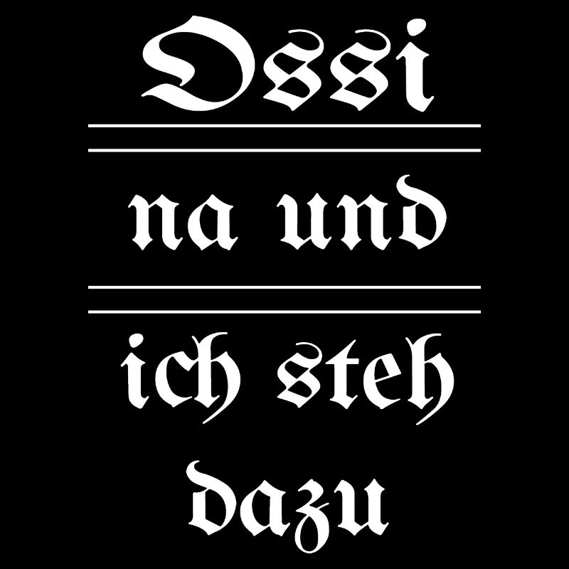 Ossi - so what - I stand by it