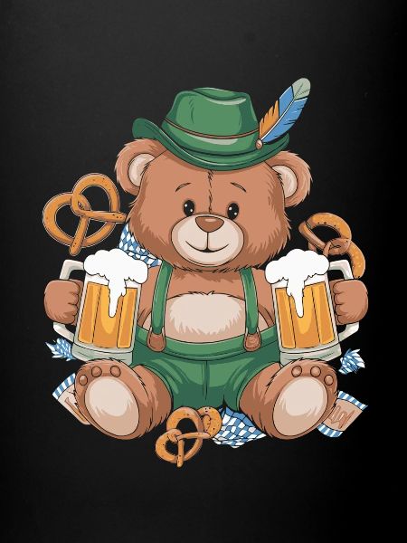 Bär Bier Bretzeln Bayern
