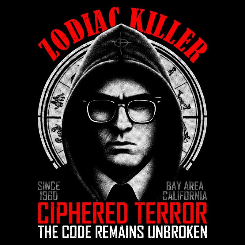 Zodiac Killer Retro Macabre Mystery dévoilé